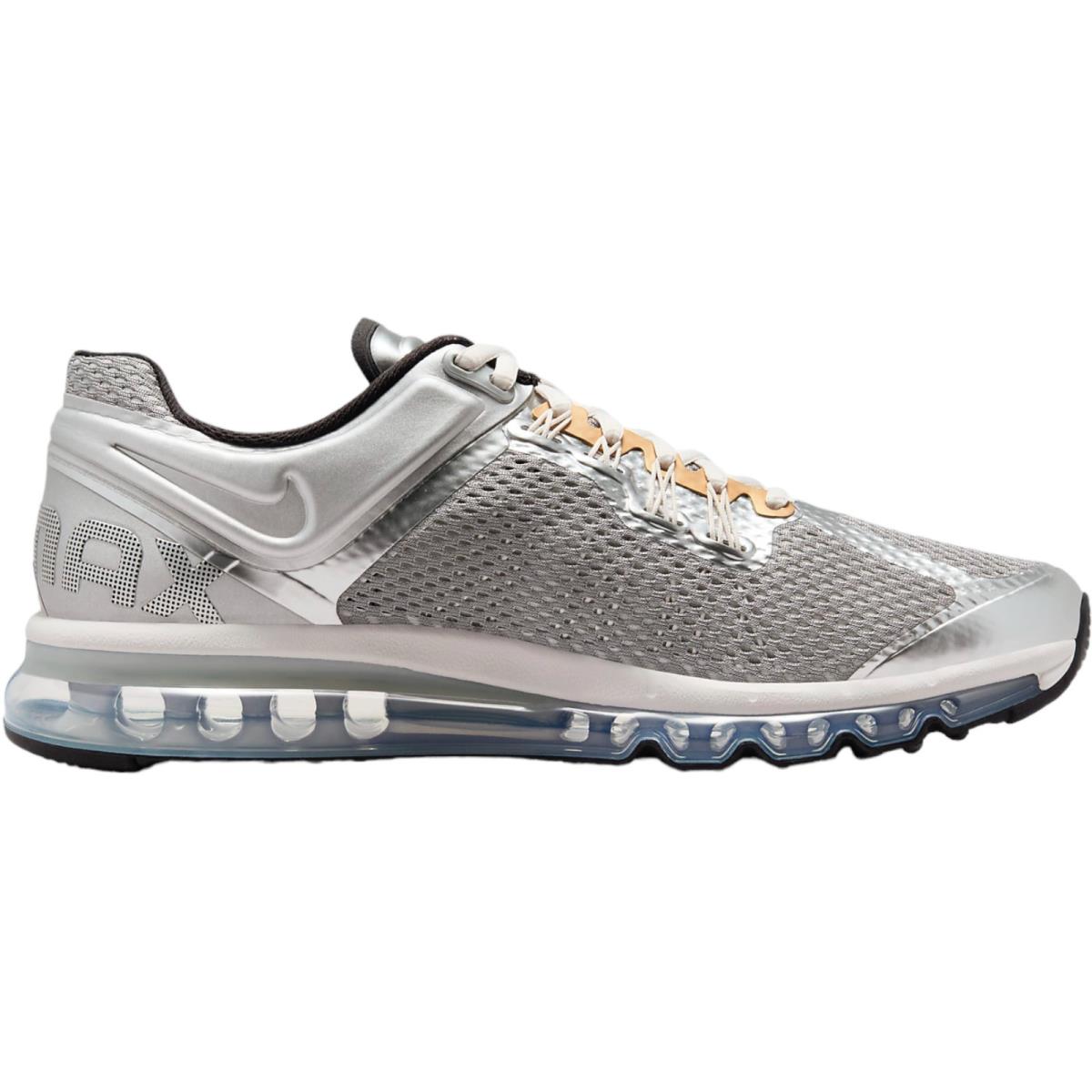 Nike Air Max 2013 Men`s Silver Pewter Gold Phantom US Sizes 7-14 - HJ7901-095 - Metallic Silver/Metallic Pewter/Metallic Gold/Phantom