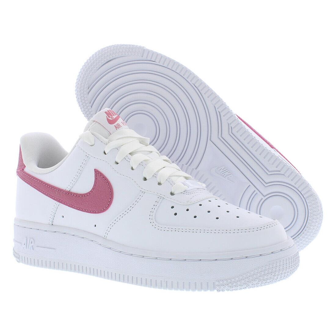 Nike Air Force 1 07 Ess Trnd Womens Shoes - White/Dessert Berry, Main: White