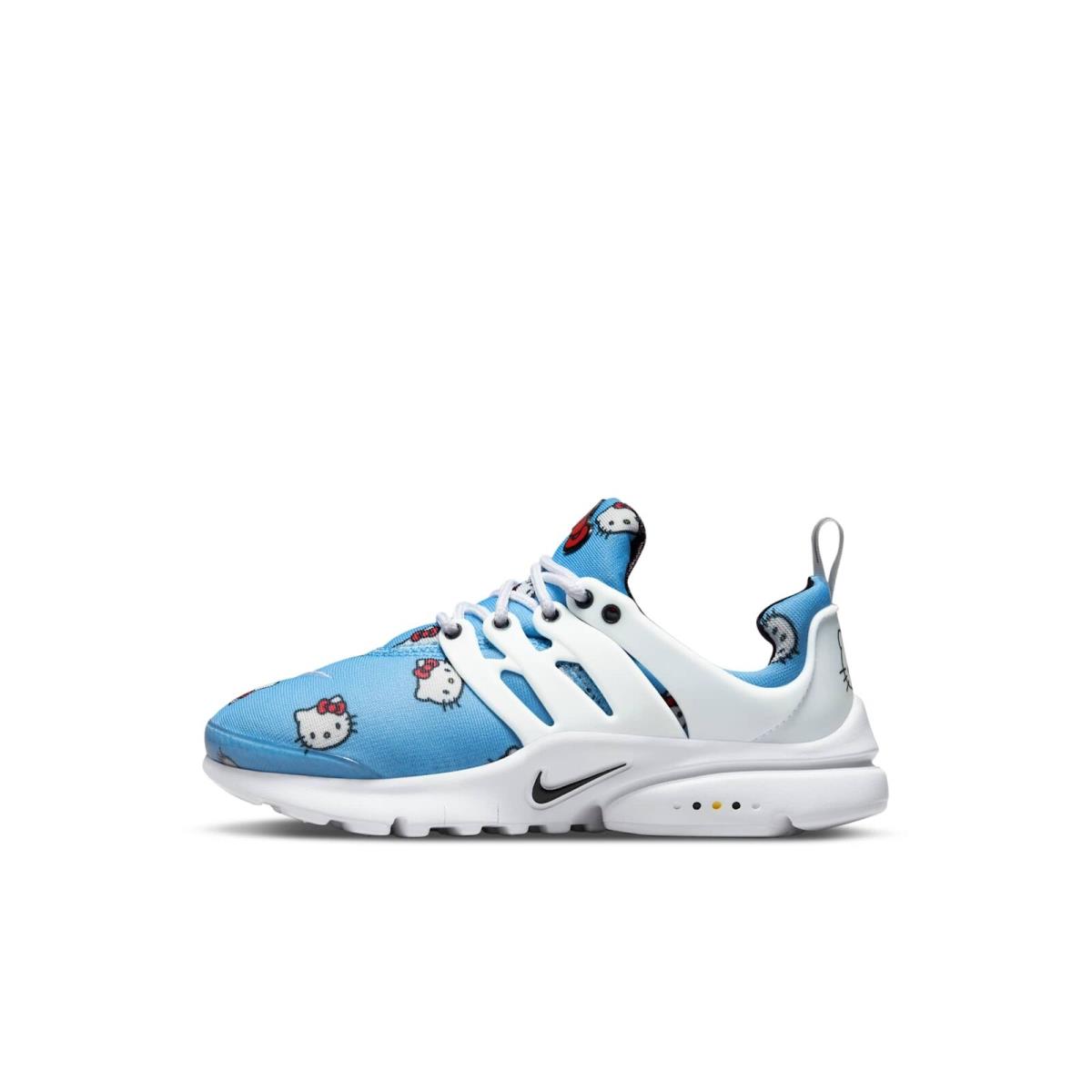 DH7780-402 Preschool Nike Air Presto `hello Kitty 2022 PS ` - University Blue/Black-White-Light Crimson