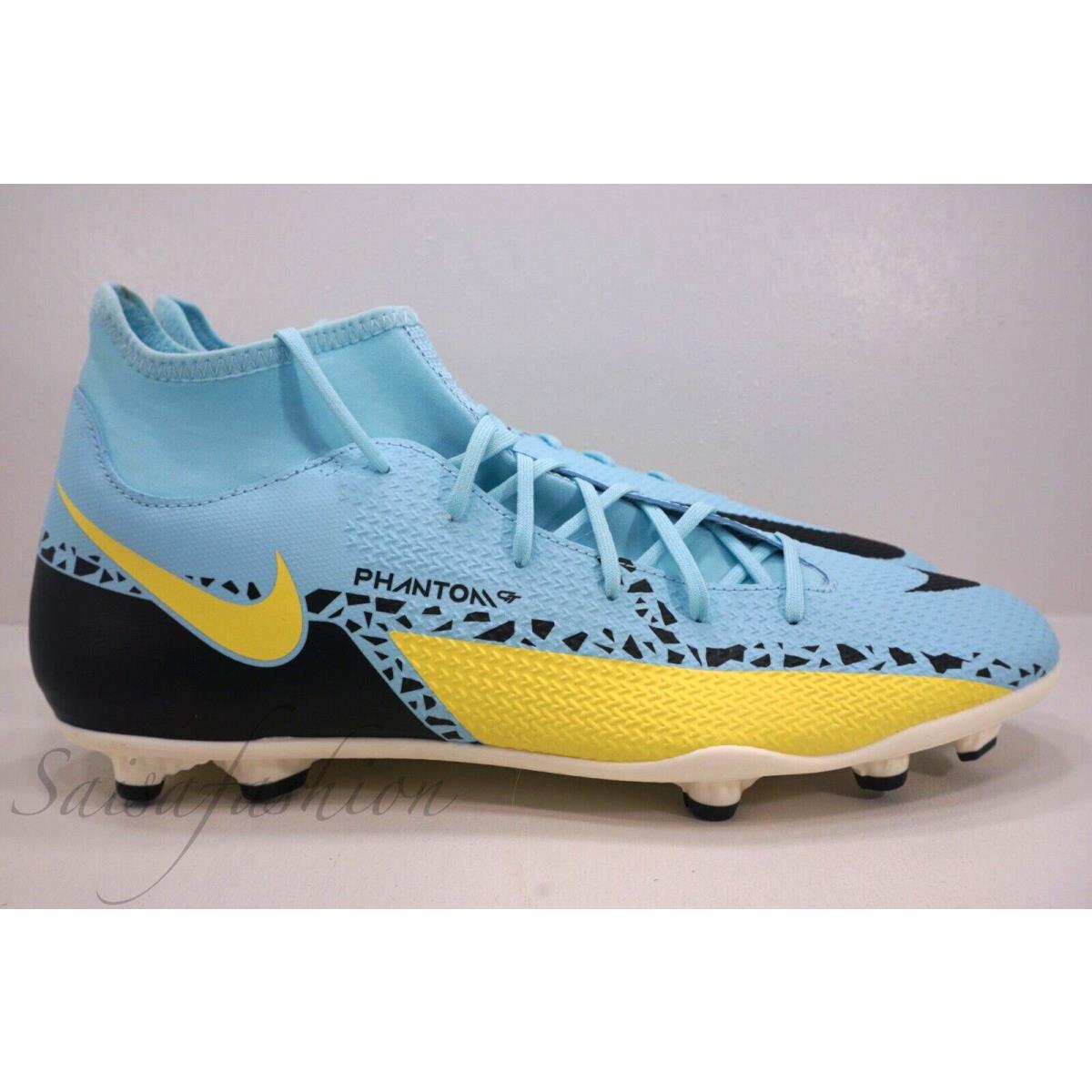 Nike Phantom GT2 Club DF Fg/mg Glacier Ice Soccer Cleats DC0819-407 Men`s Sz 12