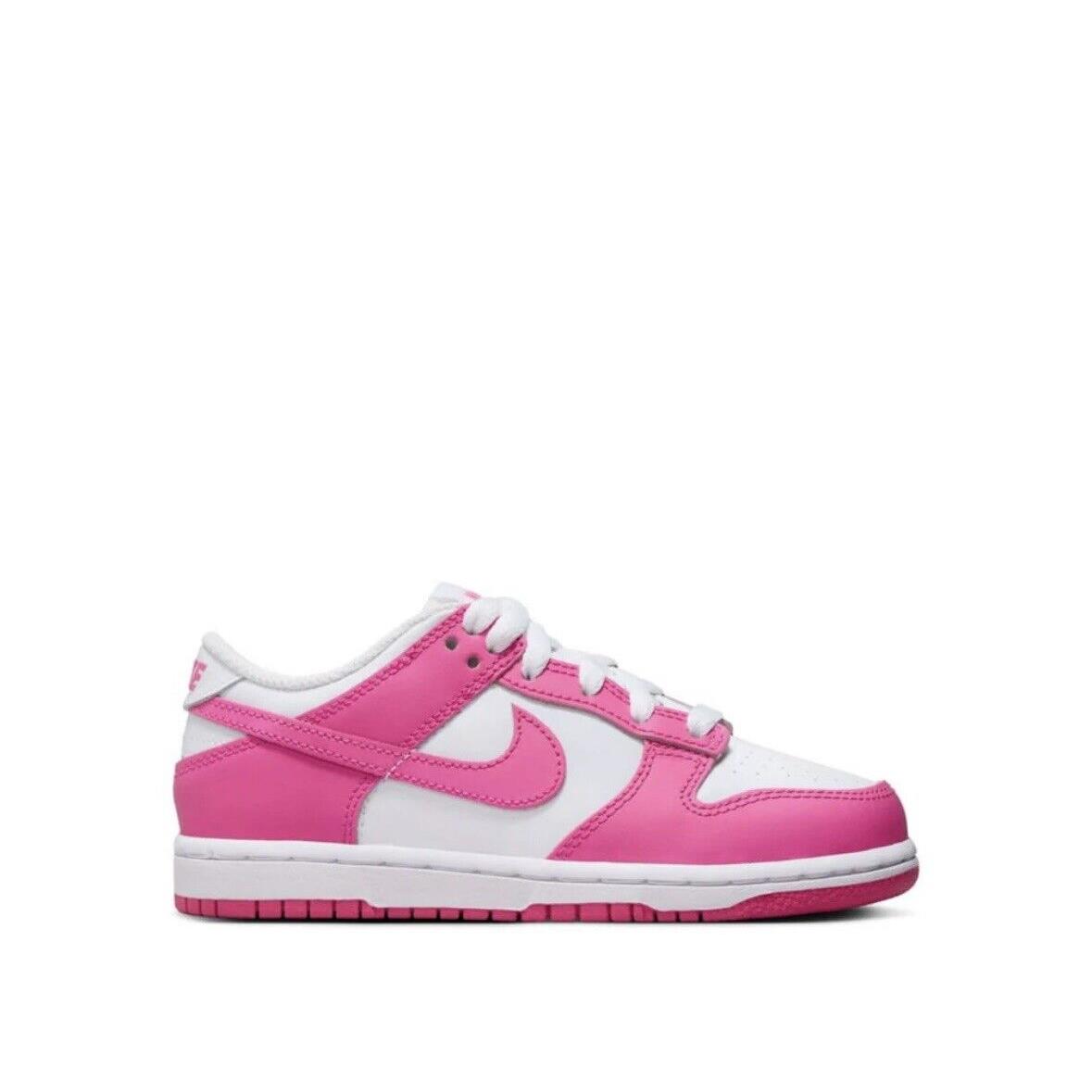 Size 2.5y - Nike Dunk Low Laser Fucia Pink Preschool 2023 - Pink