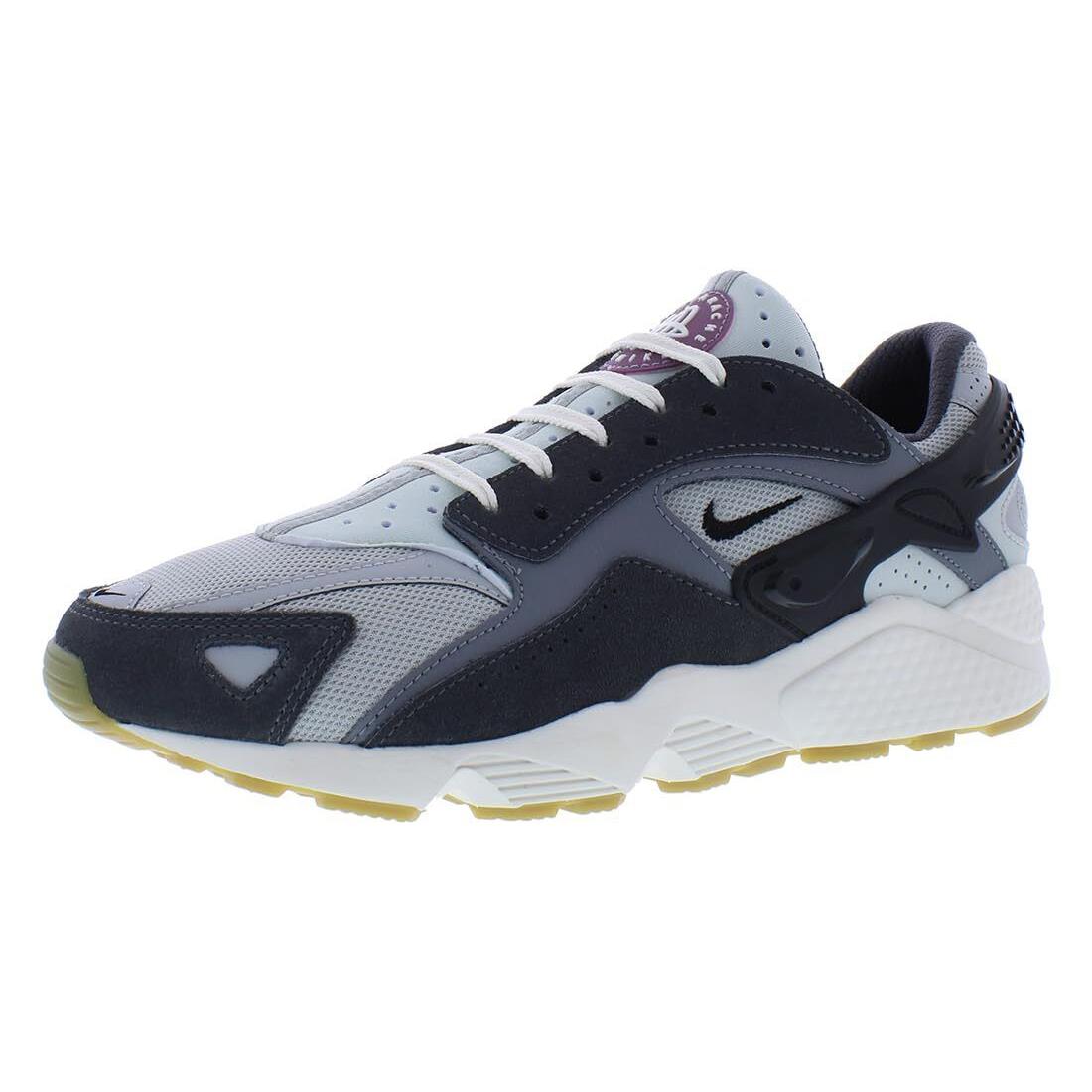 Nike Air Huarache Runner Mens Shoes Size 9 Color: Lt Smoke/grey/black - Smoke/Grey/Black