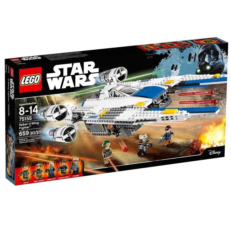 Lego Rebel U-wing Fighter 75155 Star Wars Minifigure Building Set