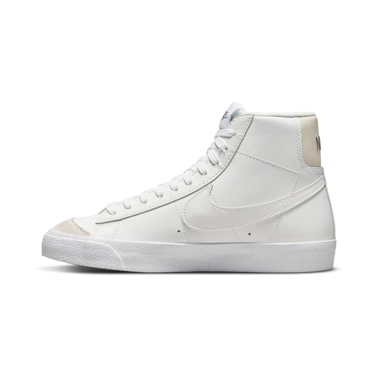 Big Kid`s Nike Blazer Mid `77 Summit White/clear DA4086 104 - 7 - Summit White/Clear