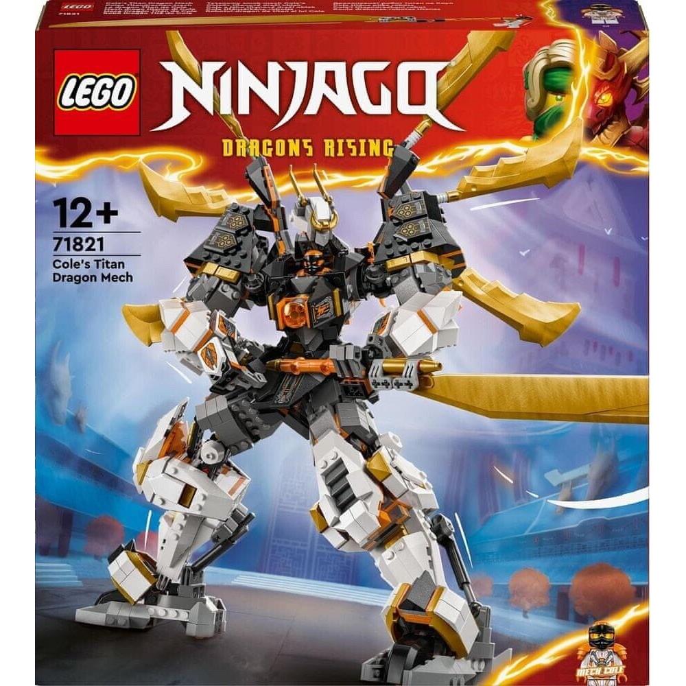 Lego Ninjago Cole`s Titan Dragon Mech 71821 Toy Building Kit 1055 Pcs