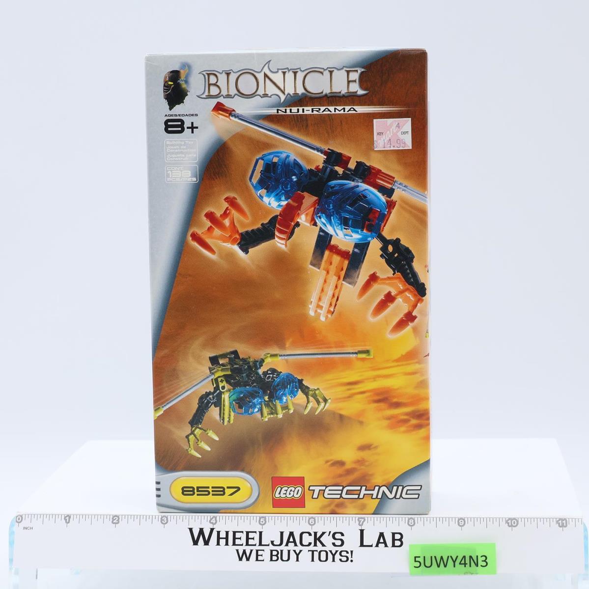 8537 Nui-rama Technic Bionicle 2001 Lego