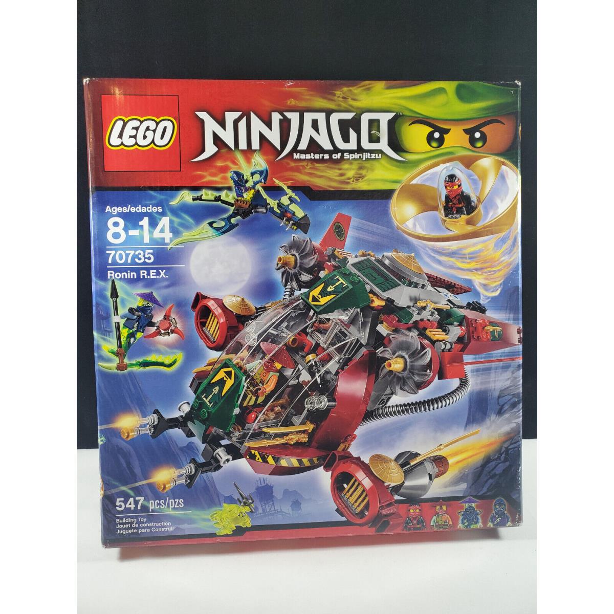 Lego Ninjago 70735 Ronin R.e.x. Masters Of Spinjitzu