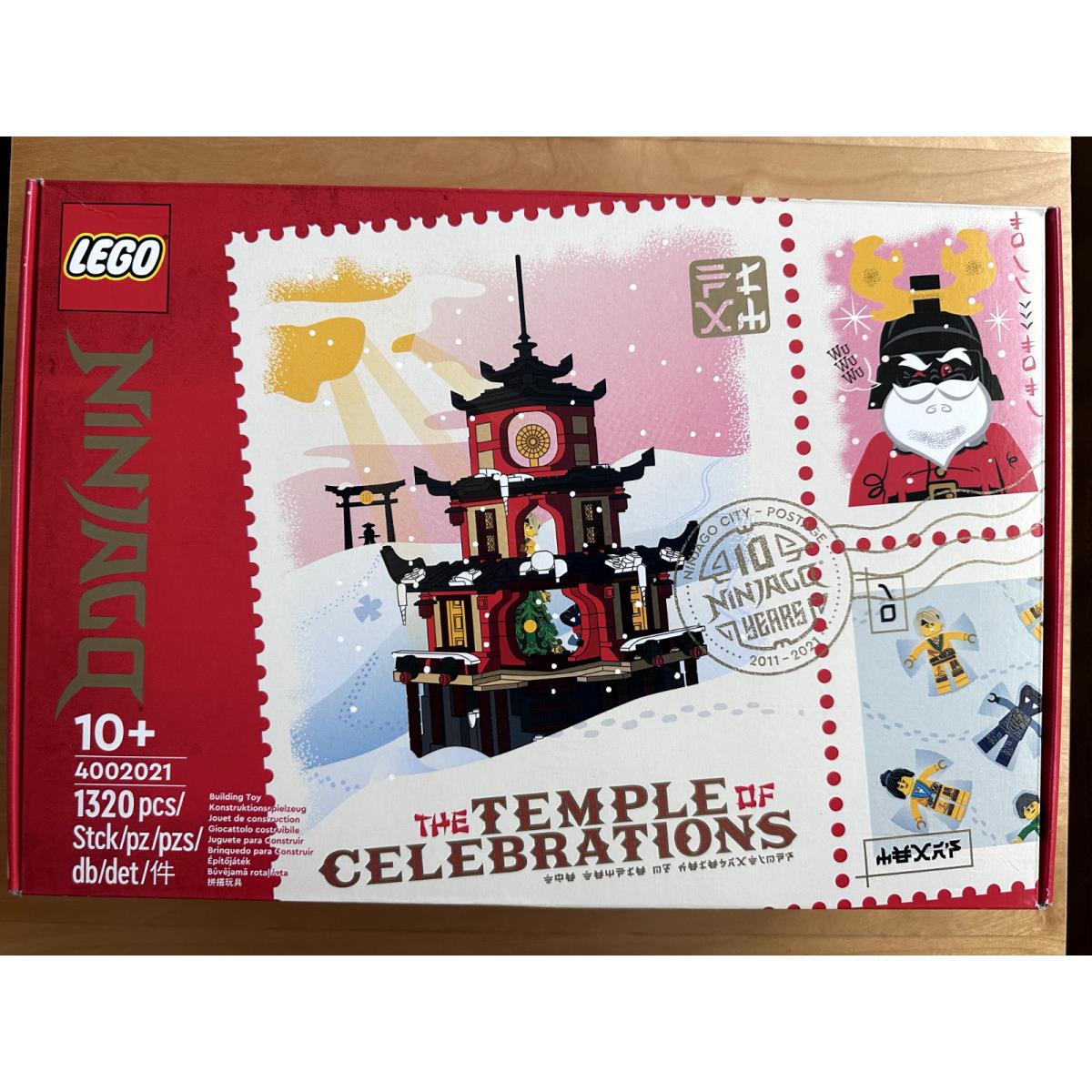 Lego Ninjago Holiday 4002021 The Temple of Celebrations Nisb