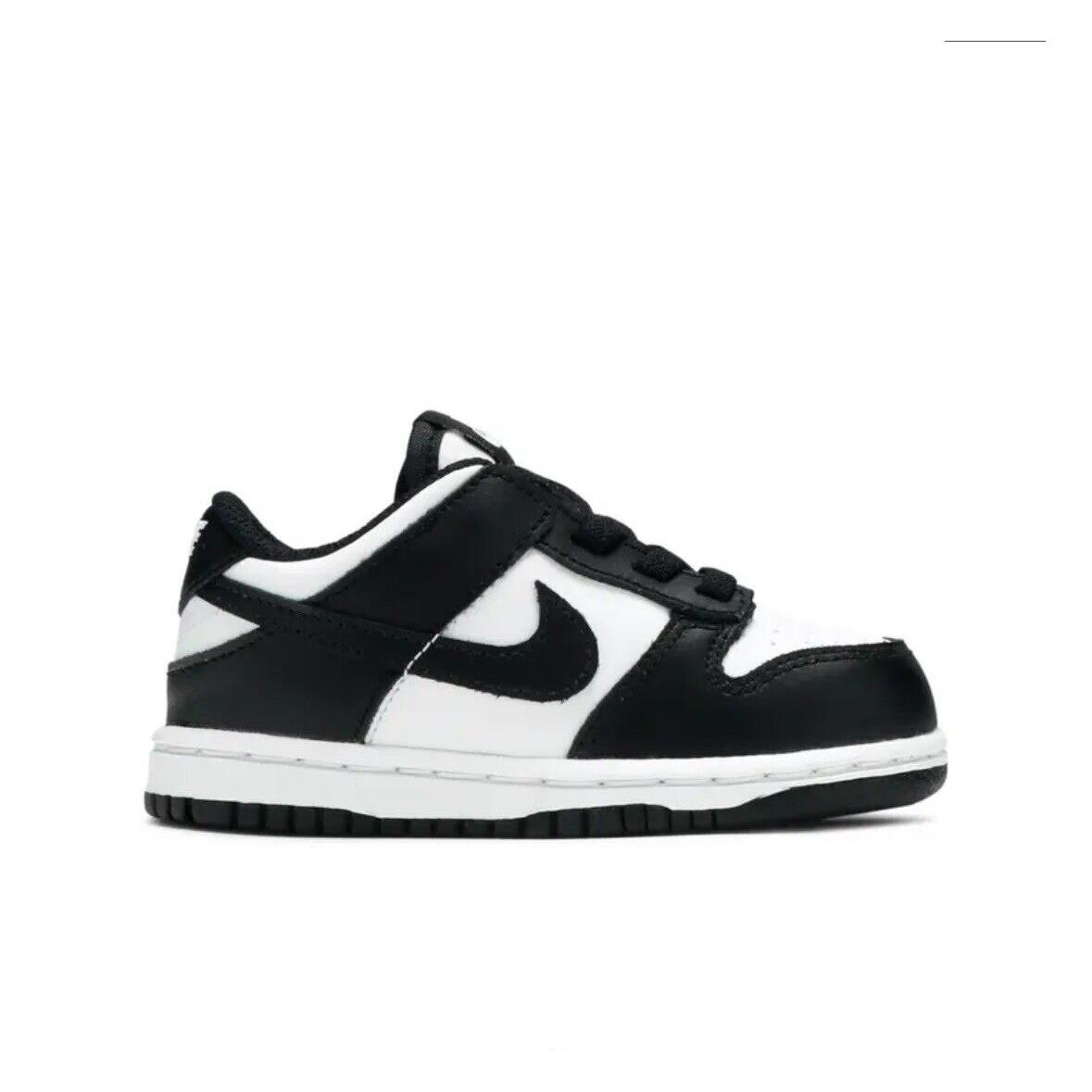 Nike Size 7c - Bike Dunk Low Panda Black White Toddler 2024 - Multicolor