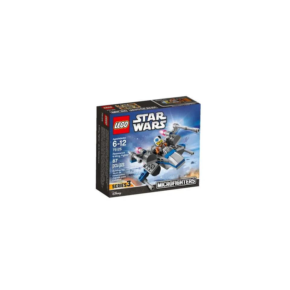 Lego Resistance X-wing Fighter 75125 Star Wars Minifigure Building Set