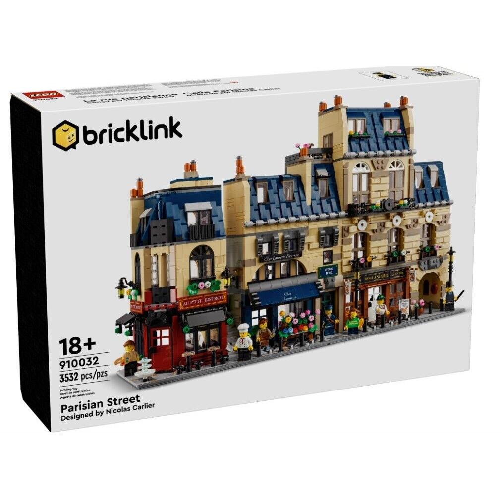 Lego Bricklink Designer Program 910032 Parisian Street