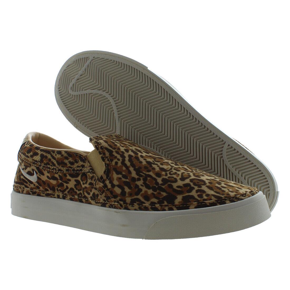 Nike Court Legacy Slip On Womens Shoes Size 9.5 Color: Sesame/phantom/desert - Sesame/Phantom/Desert Ochre, Main: Brown