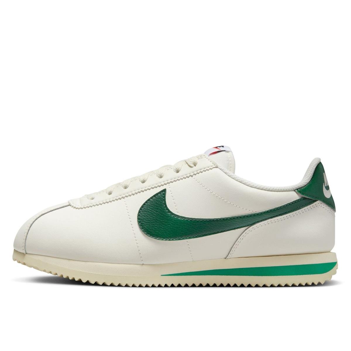 Women`s Nike Cortez Sail/gorge Green-malachite DN1791-101 Sz 9.5 - Sail/Gorge Green-Malachite