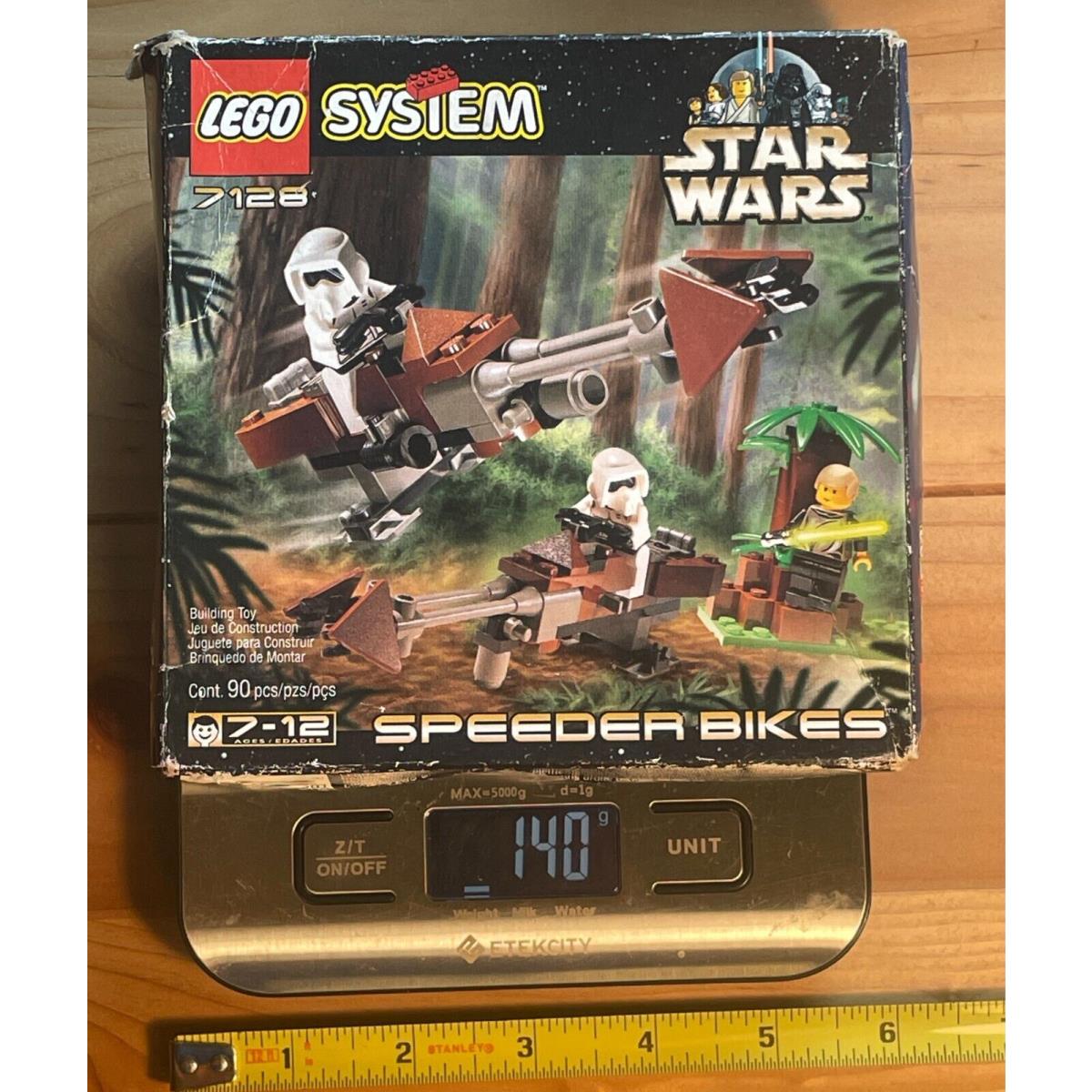 Lego Star Wars Speeder Bikes 7128 Great 8/10 Box Condition