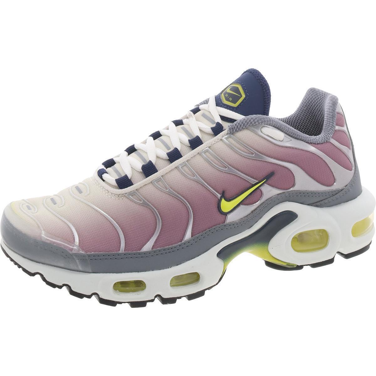 Nike Womens Air Max Plus Purple Running Training Shoes 6.5 Medium B M 5807 - Violet Dust/High Voltage