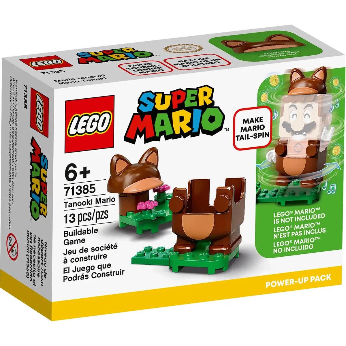 Lego Tanooki Mario- Power-up Pack 71385 Super Mario Minifigure Building Set