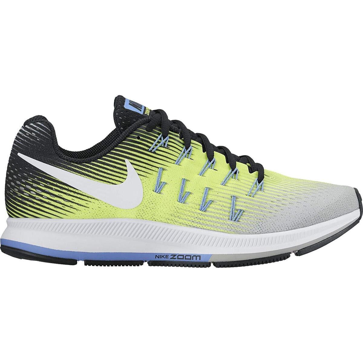 Nike Women`s Wmns Air Zoom Pegasus 33 Matte Silver/white-volt-black 5 M US - Silver