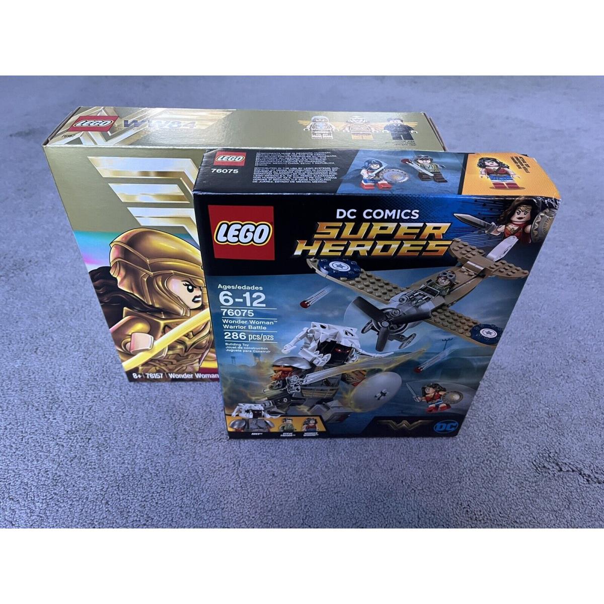 Lego DC Comics Super Heroes: Wonder Woman Sets 76075 76157