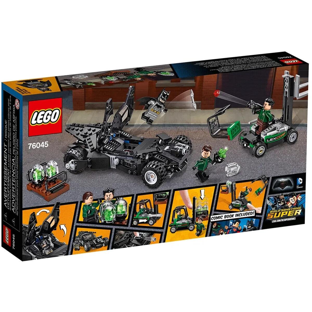 Lego Kryptonite Interception 76045 Super Heroes Minifigure Building Set