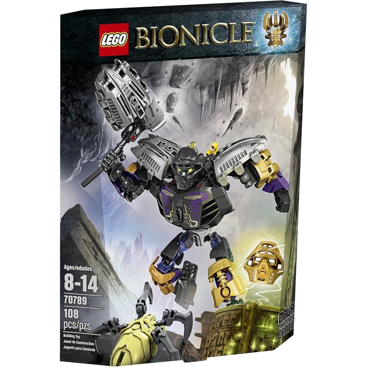 Lego Onua Master of Earth 70789 Bionicle Minifigure Building Set