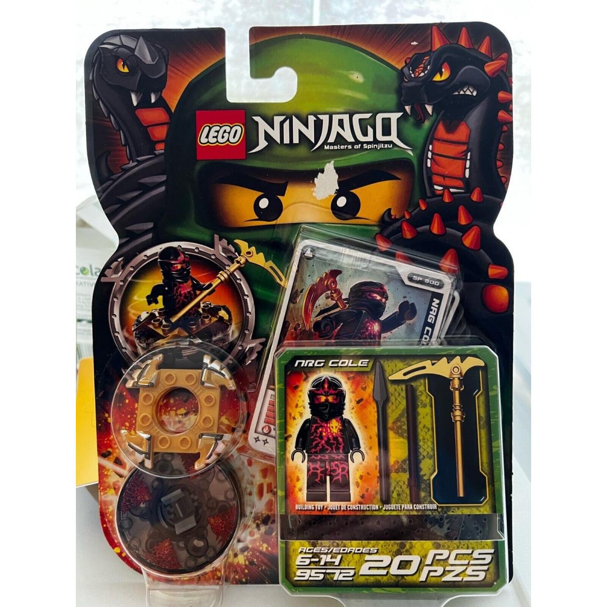 Lego 9572 Ninjago Nrg Cole