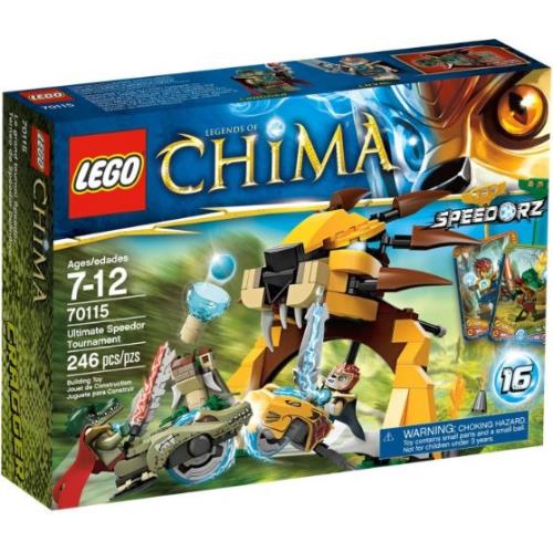 Lego Ultimate Speedor Tournament 70115 Legends OF Chima Minifigure Building Set