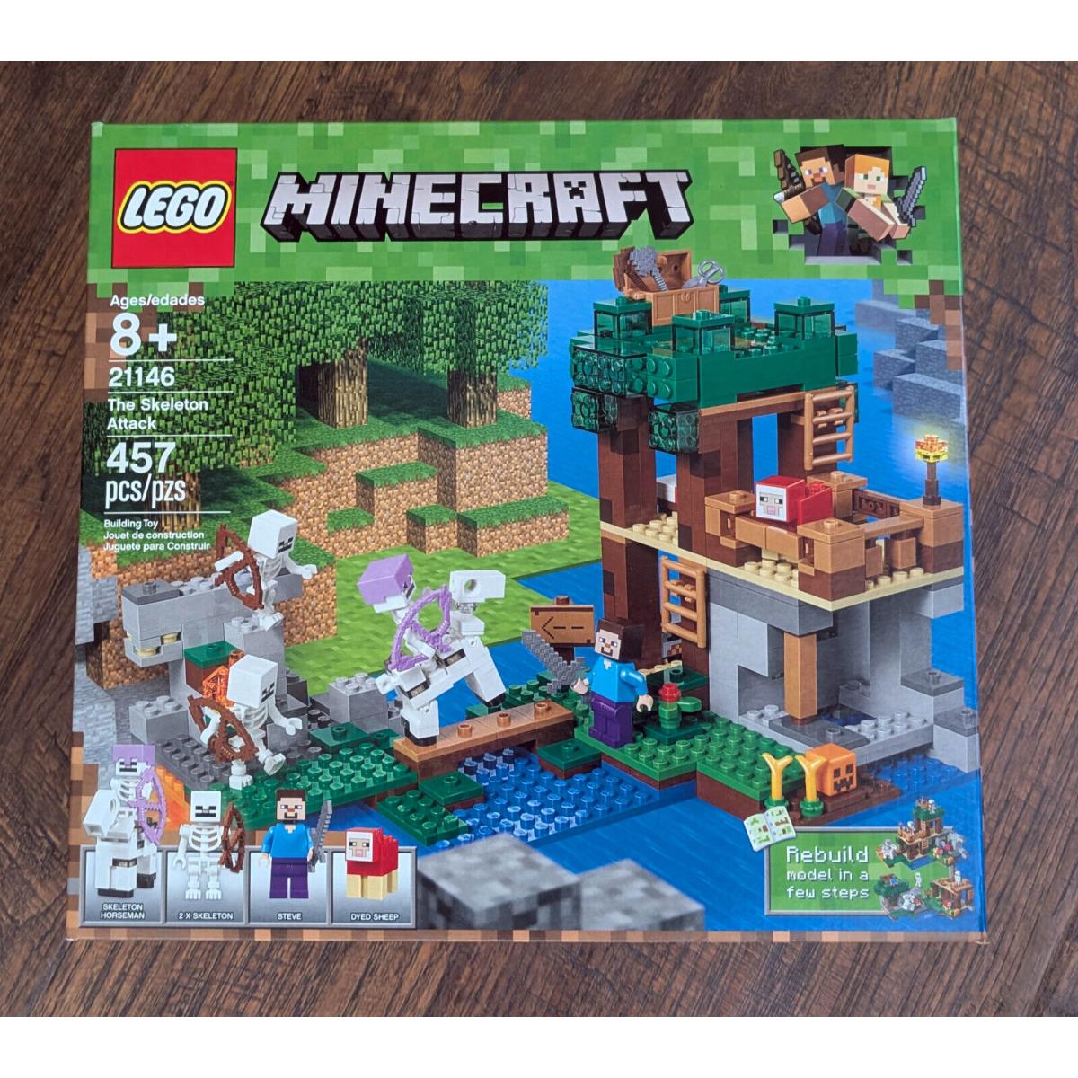 Lego 21146 Minecraft - The Skeleton Attack /