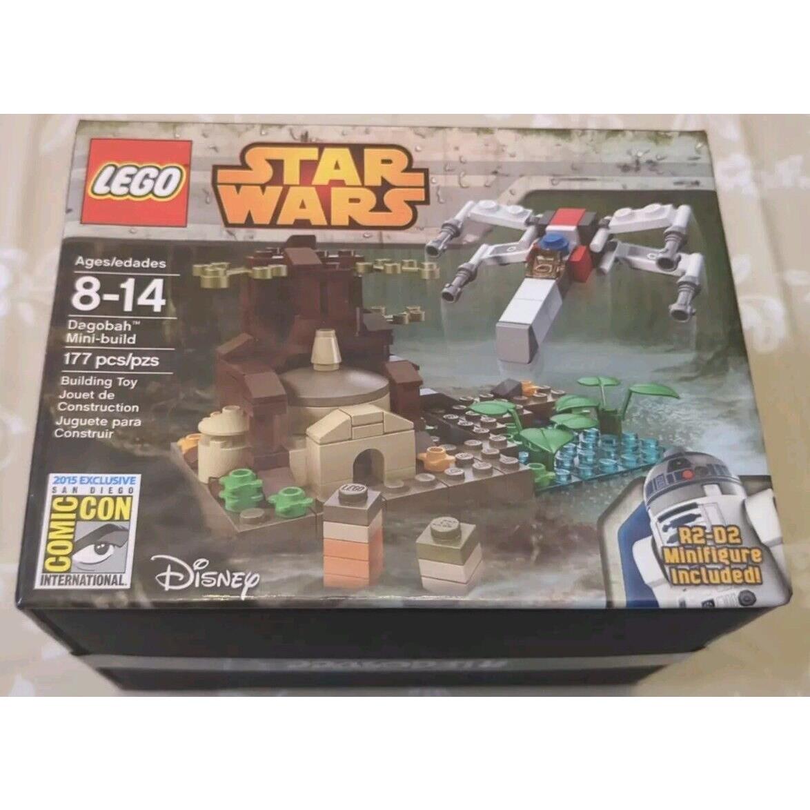 Lego Super Exclusive Star Wars: Dagobah Mini Build Sdcc 2015 0563/1000 Nisb