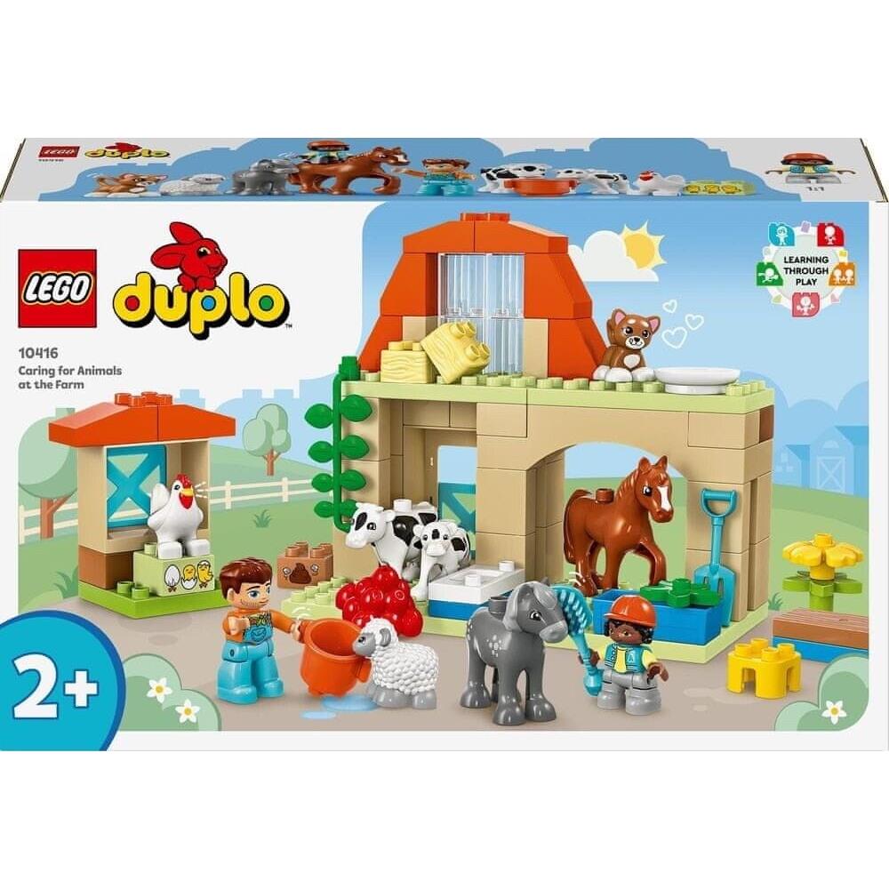 Lego Duplo Caring For Animals at The Farm 10416 Toy Building Kit 74 Pcs