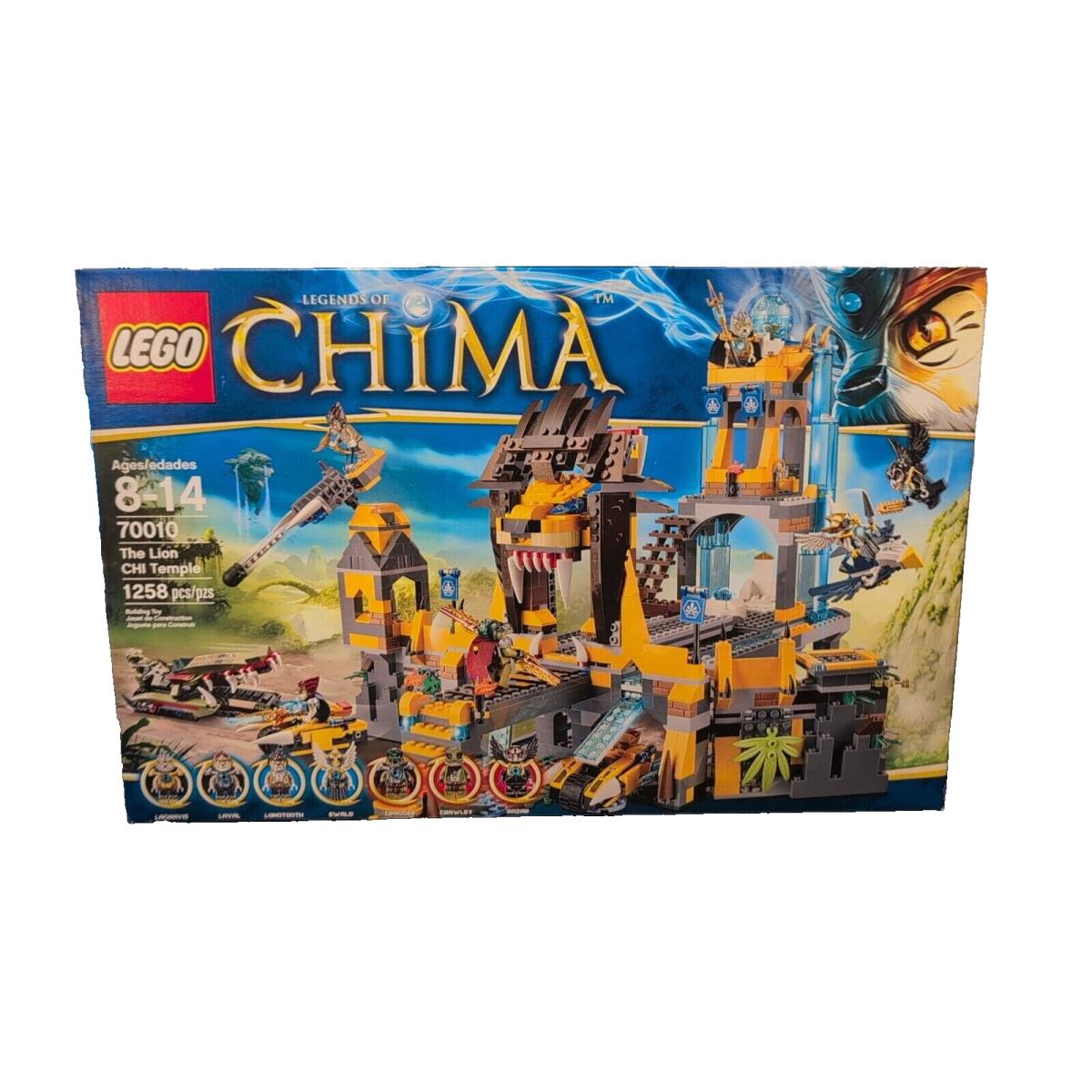 Lego Legends OF Chima: The Lion Chi Temple 70010 - Rare