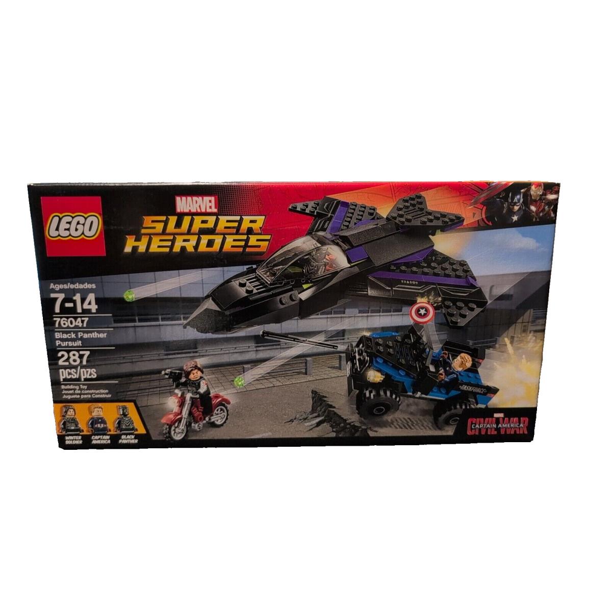 Lego 76047 Marvel Super Heroes: Black Panther Pursuit - Retired