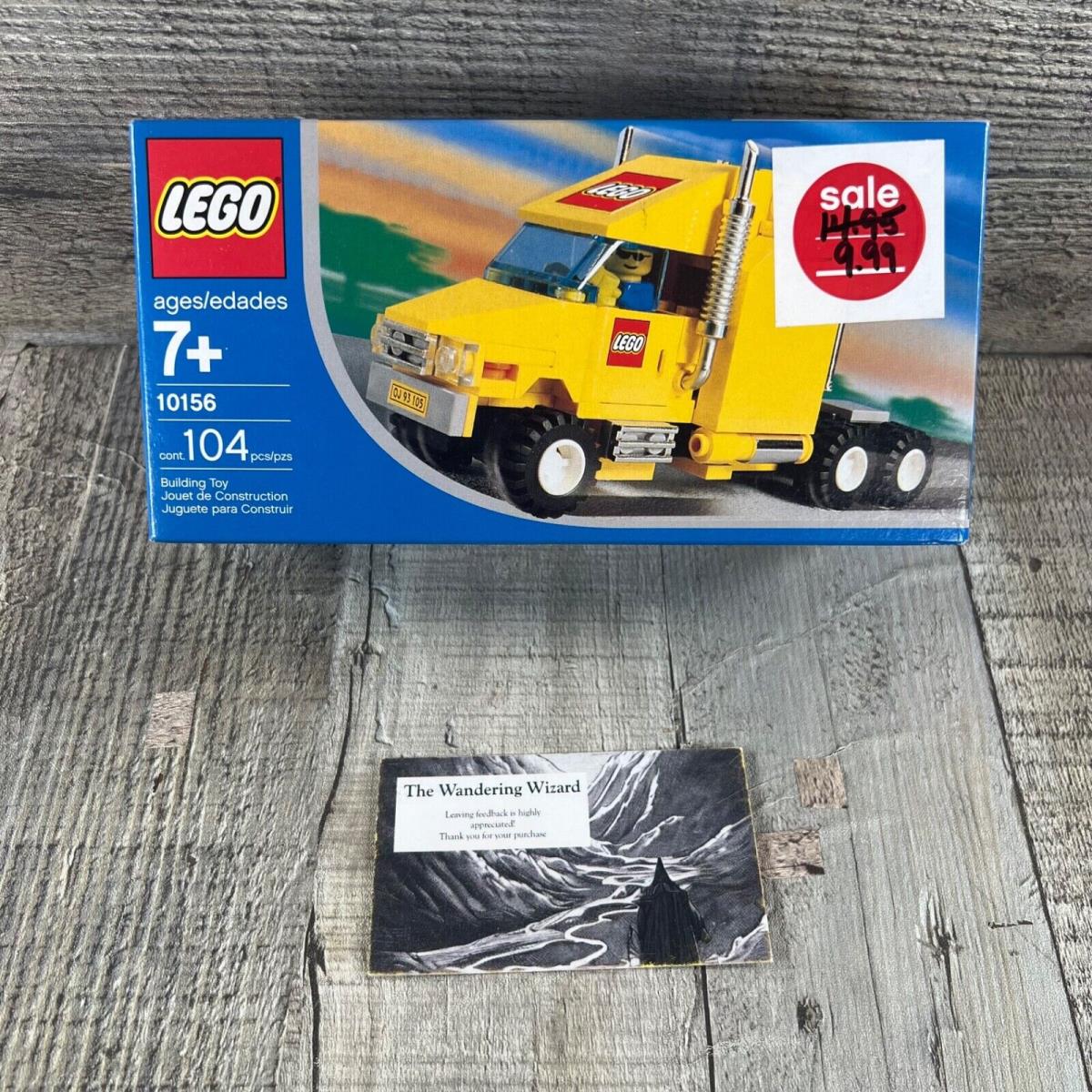 Lego 10156 Legoland Truck Classic Town Set Legends 104 Pieces Vintage