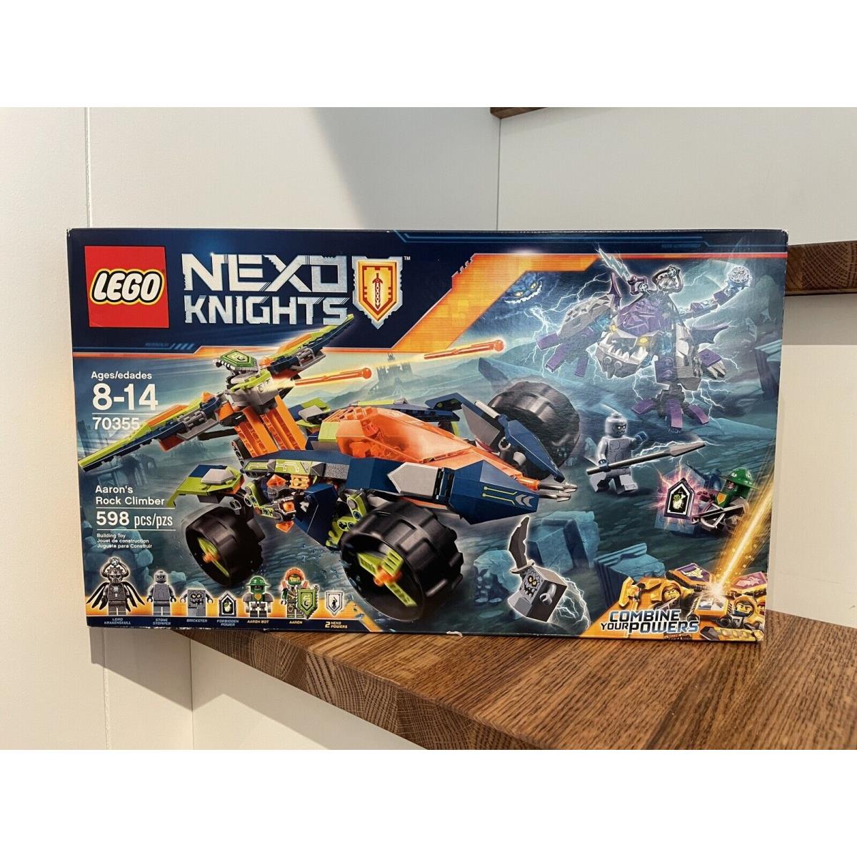 Lego Nexo Knights: Aaron`s Rock Climber 70355