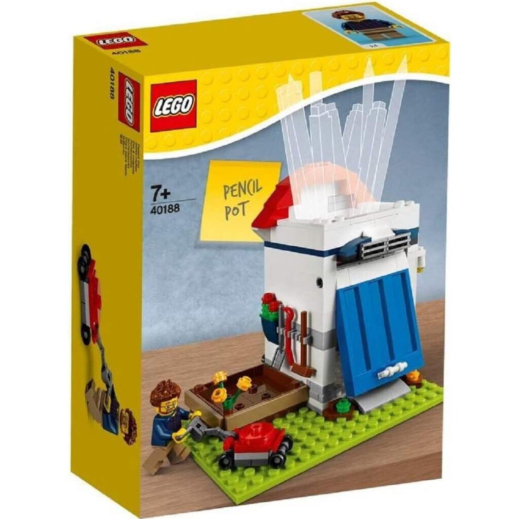 Lego 40188 Pencil Holder Garden Shed Retired