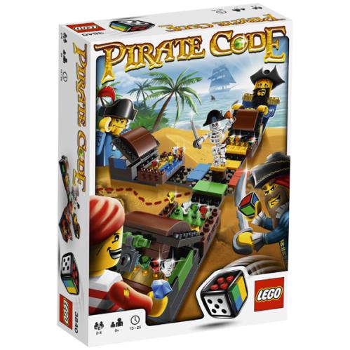 Lego Pirate Code 3840 Games Minifigure Building Set