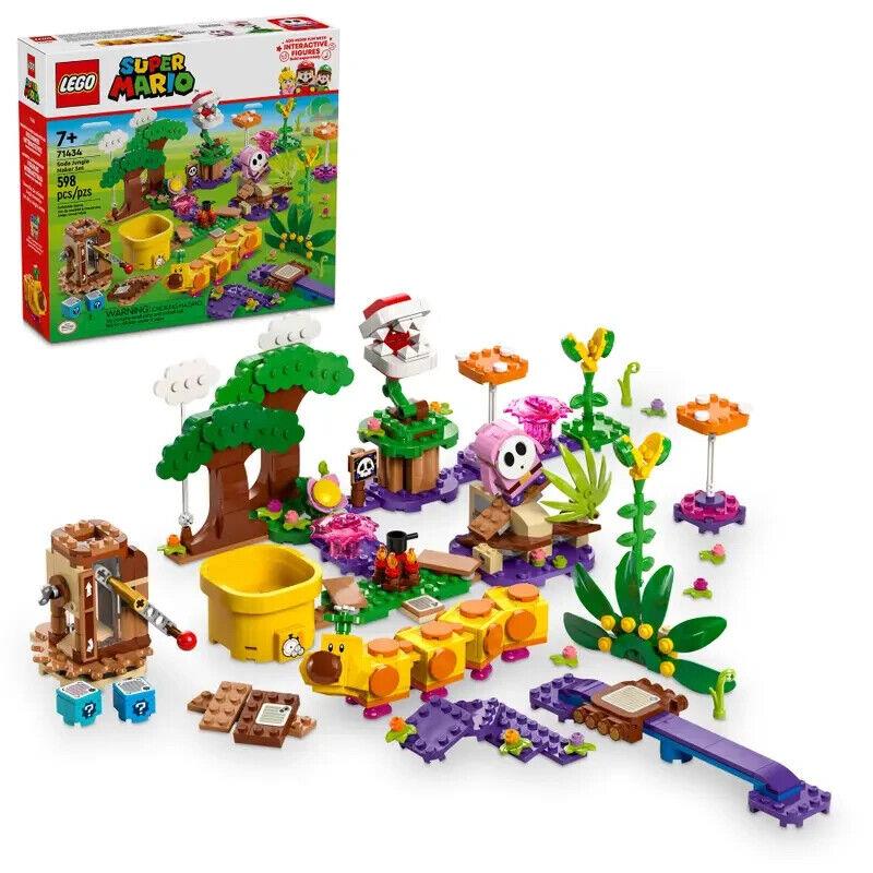 Lego Soda Jungle Maker Set 71434 Super Mario Minifigure Building Set