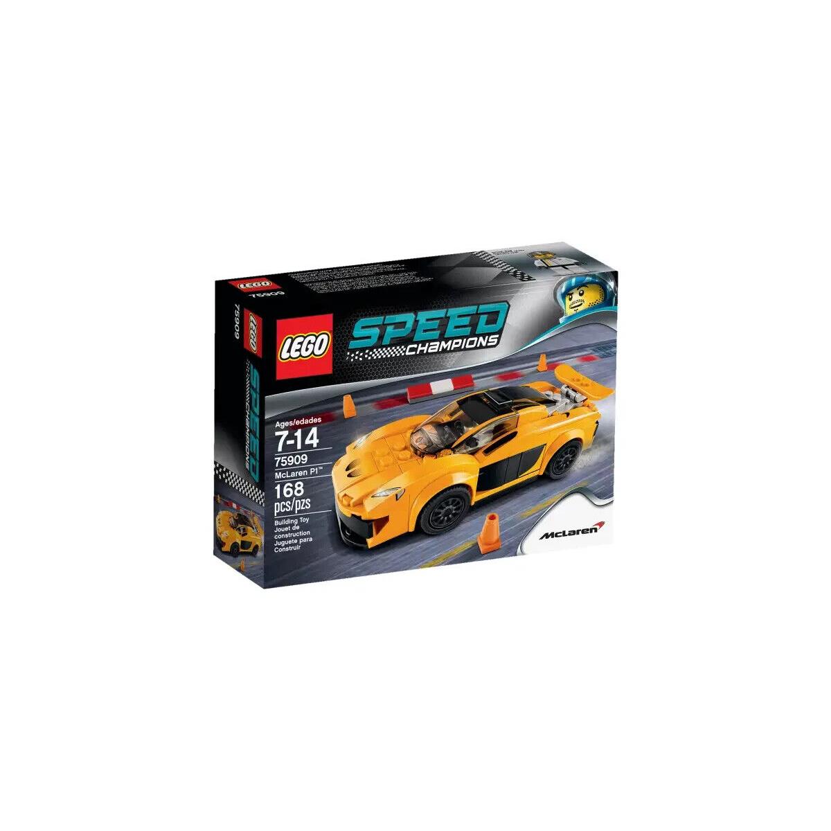 Lego Mclaren P1 75909 Speed Champions Minifigure Building Set