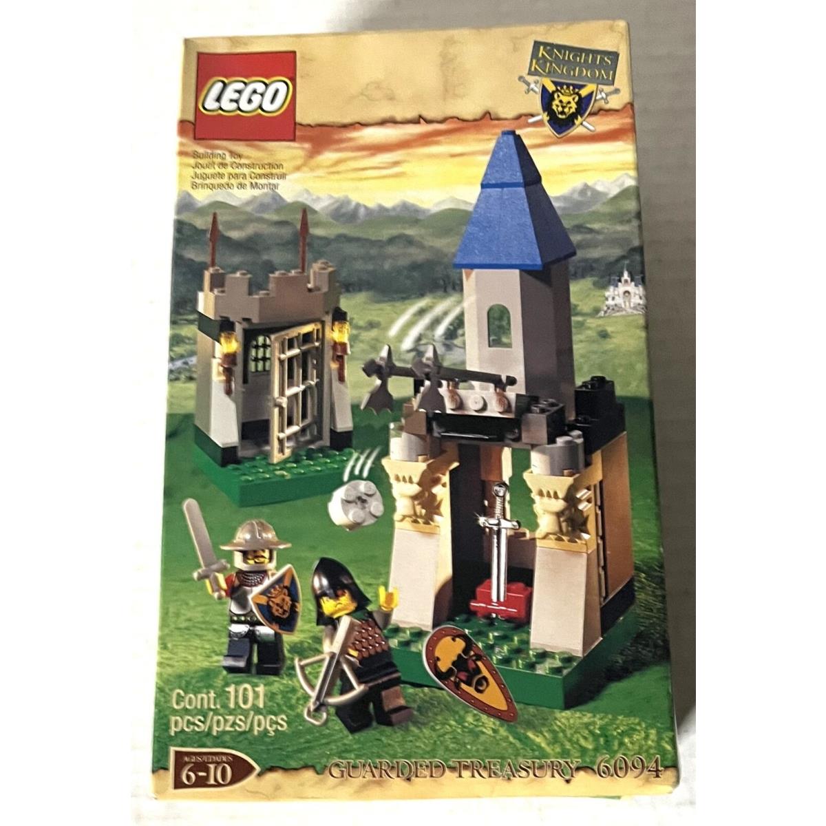 Lego-knights` Kingdom-guarded Treasury-6094-NOS/SEALED-2000