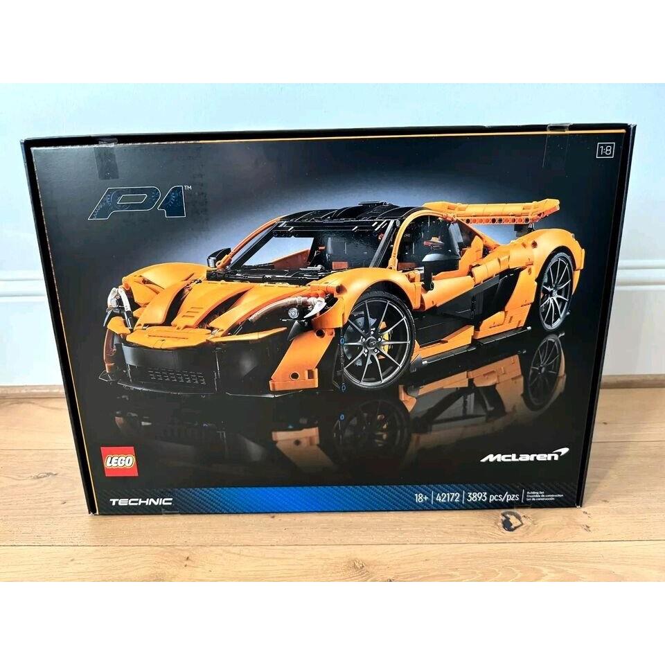 Lego Technic Mclaren P1 42172 Building Kit 3893 Pcs