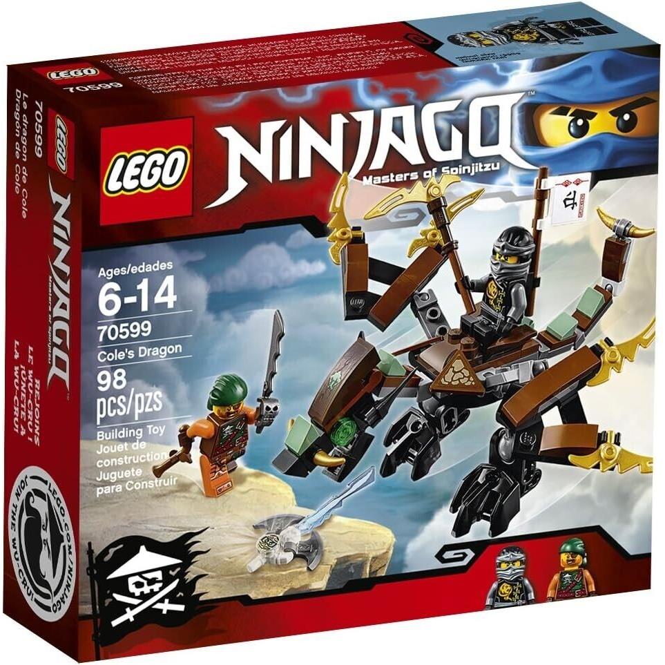 Lego Cole`s Dragon 70599 Ninjago Minifigure Building Set