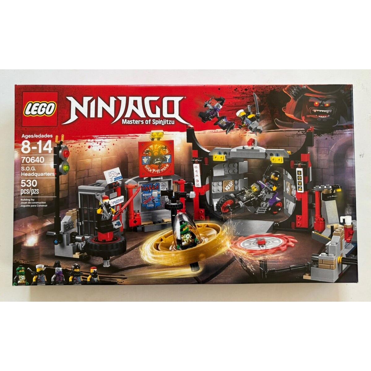 Lego Ninjago 70640 S.o.g. Headquarters