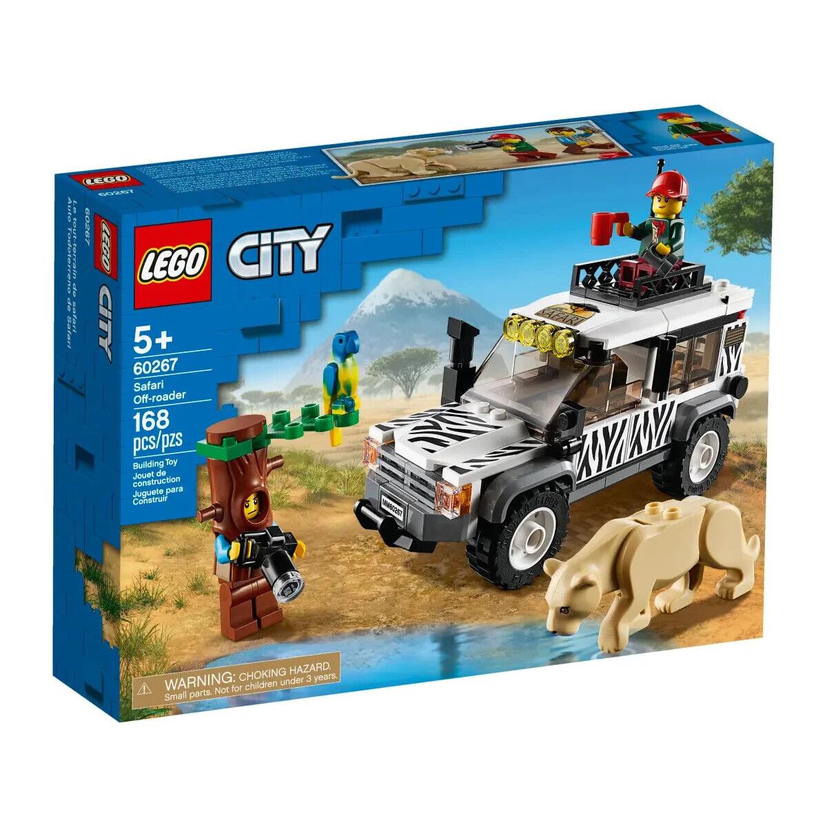 Lego Safari Off-roader 60267 Town Minifigure Building Set