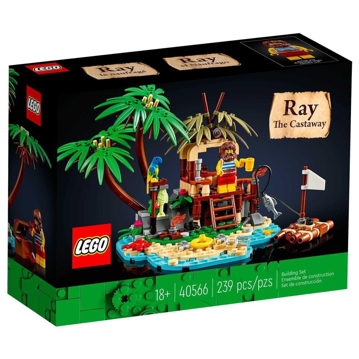 IN Hand-lego Ideas 40566 Ray The Castaway-ships Next Day