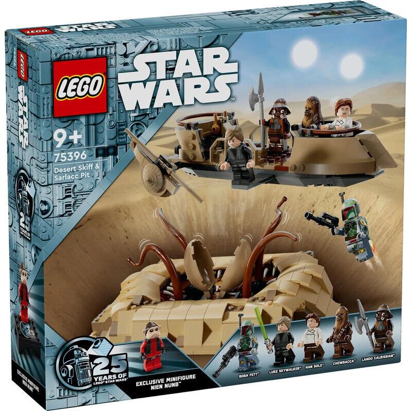 Lego Star Wars: Return of The Jedi Desert Skiff Sarlacc Pit 75396 Building Set