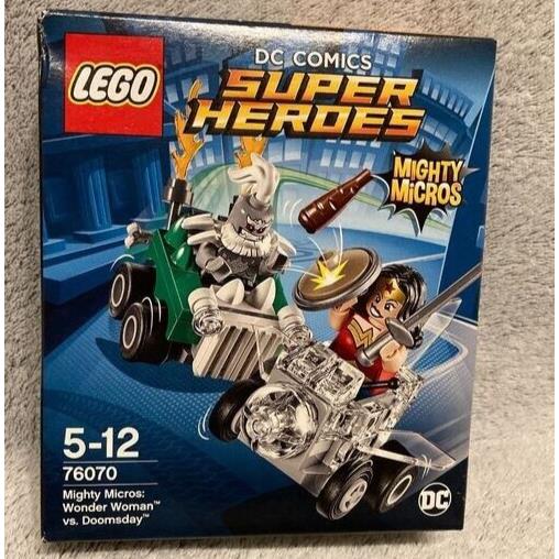 Lego Super Heroes Mighty Micros: Wonder Woman Vs. Doomsday 76070 Kit 85 Pcs