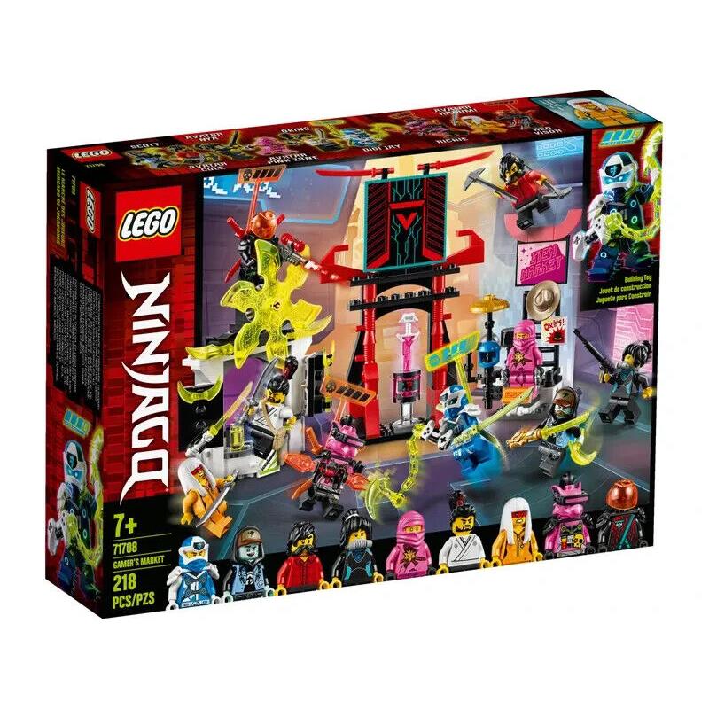 Lego Gamer`s Market 71708 Ninjago Minifigure Building Set