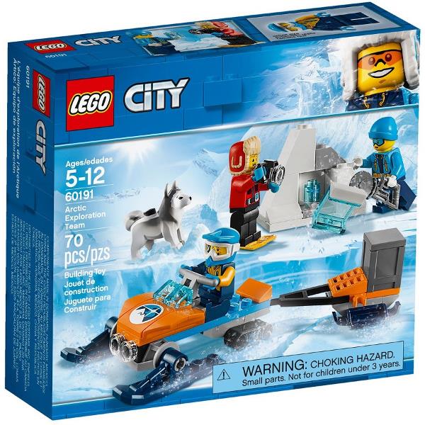 Lego Arctic Exploration Team 60191 Town Minifigure Building Set