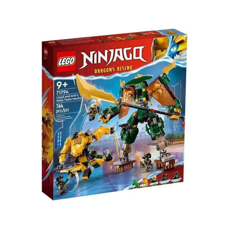 Lego Lloyd and Arin`s Ninja Team Mechs 71794 Ninjago Minifigure Building Set