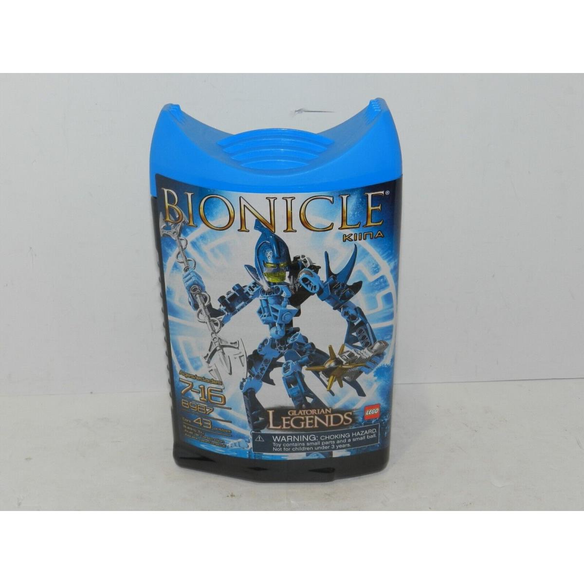 Lego 8987 Bionicle Glatorian Legends Kiina Rare Usa