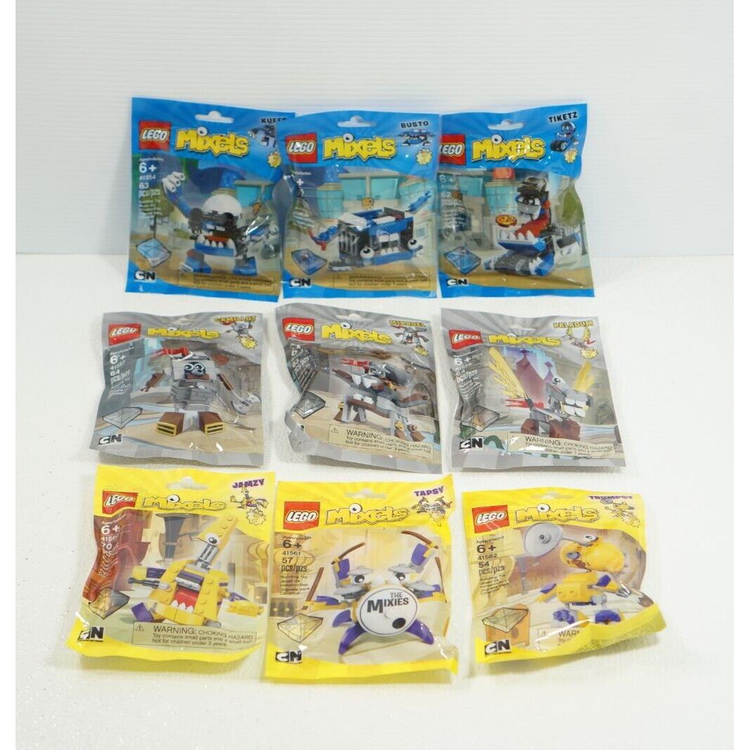 Lego Mixels Series 7 Complete Set Seven